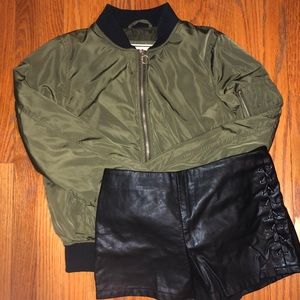 Green Zip Jacket from GARAGE